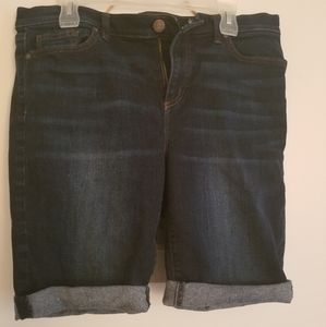 LOFT Outlet Bermuda denim shorts